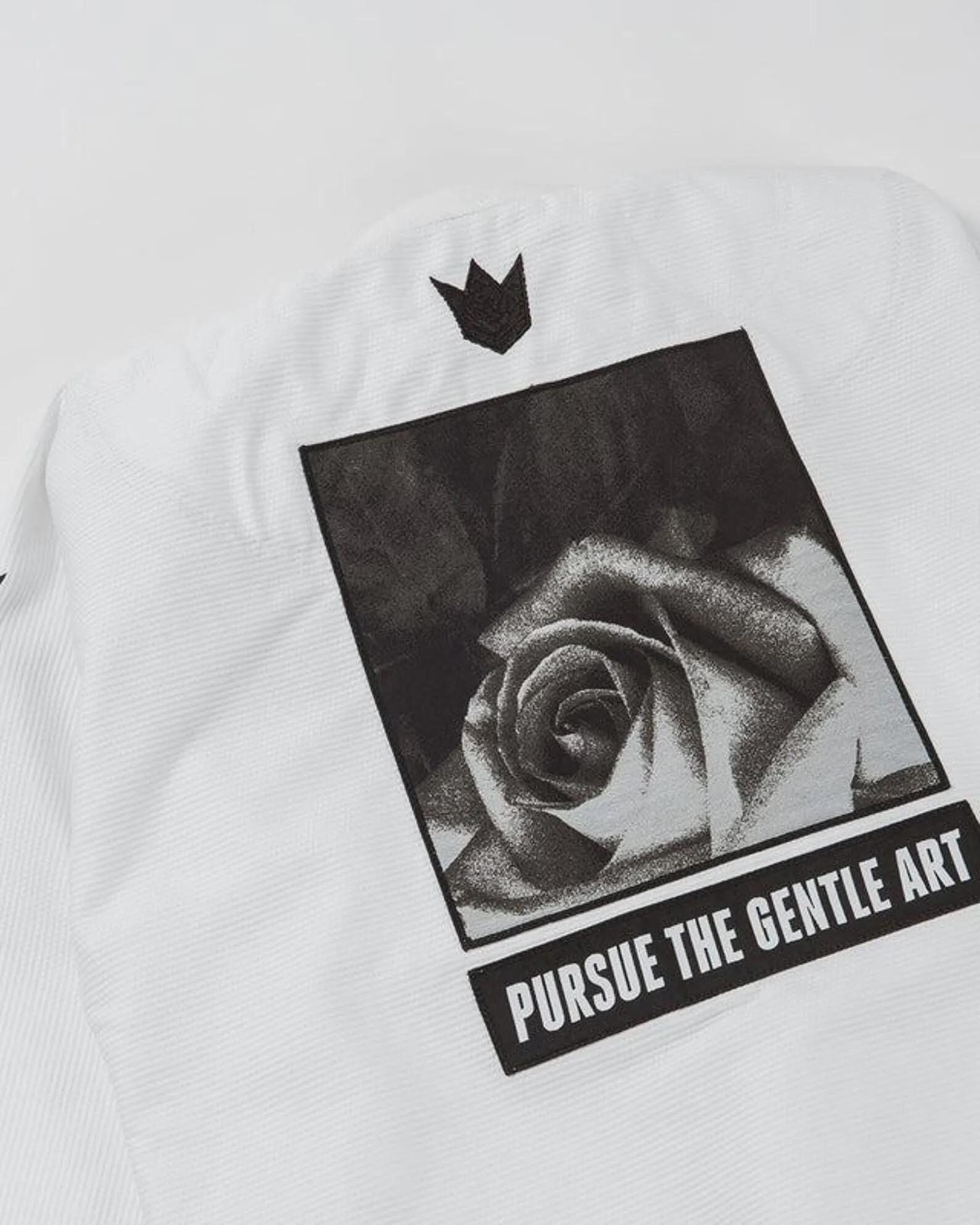 Kingz Pursue The Gentle Art BJJ Gi – White - Image 4