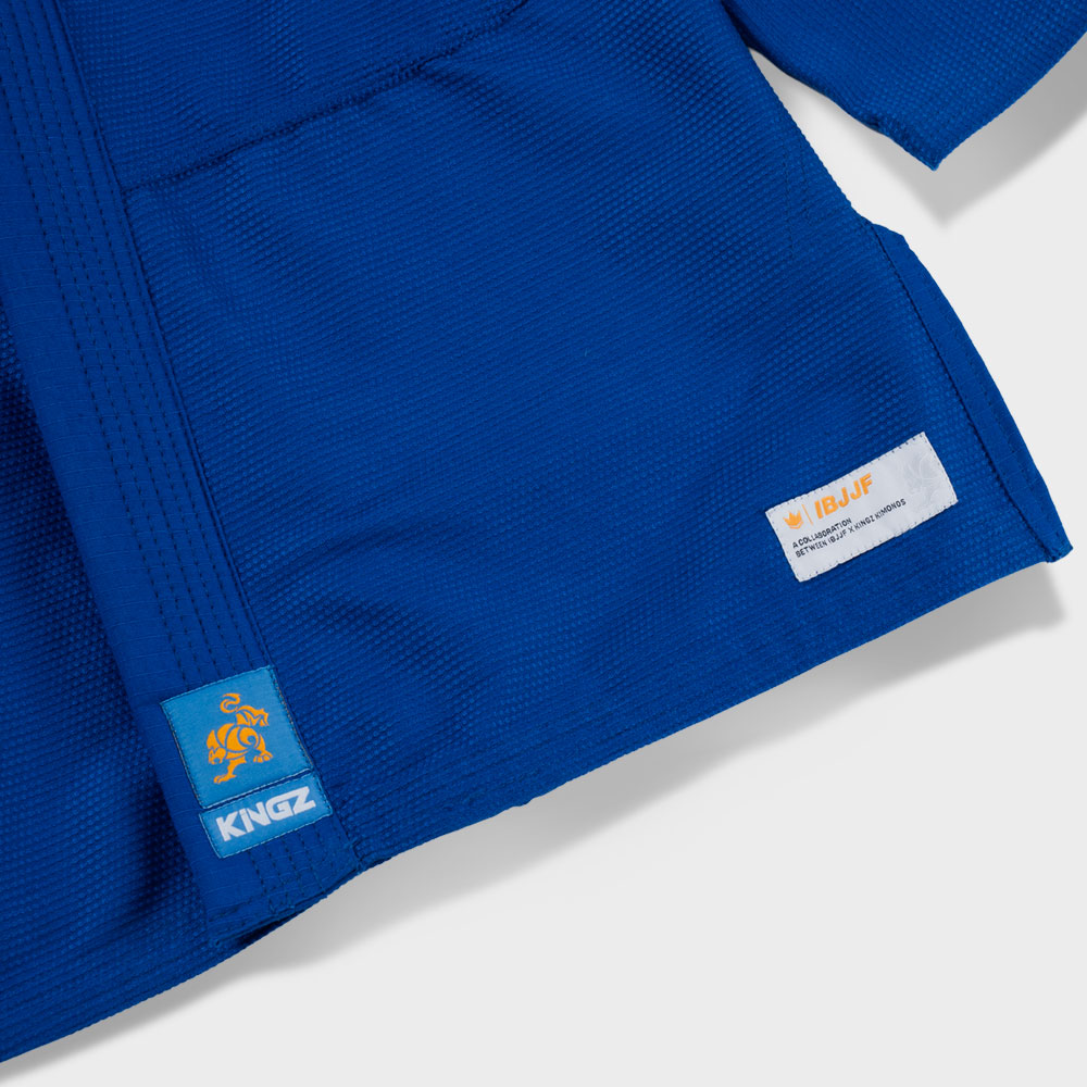 KINGZ x IBJJF Official Gi – Blue - Image 4