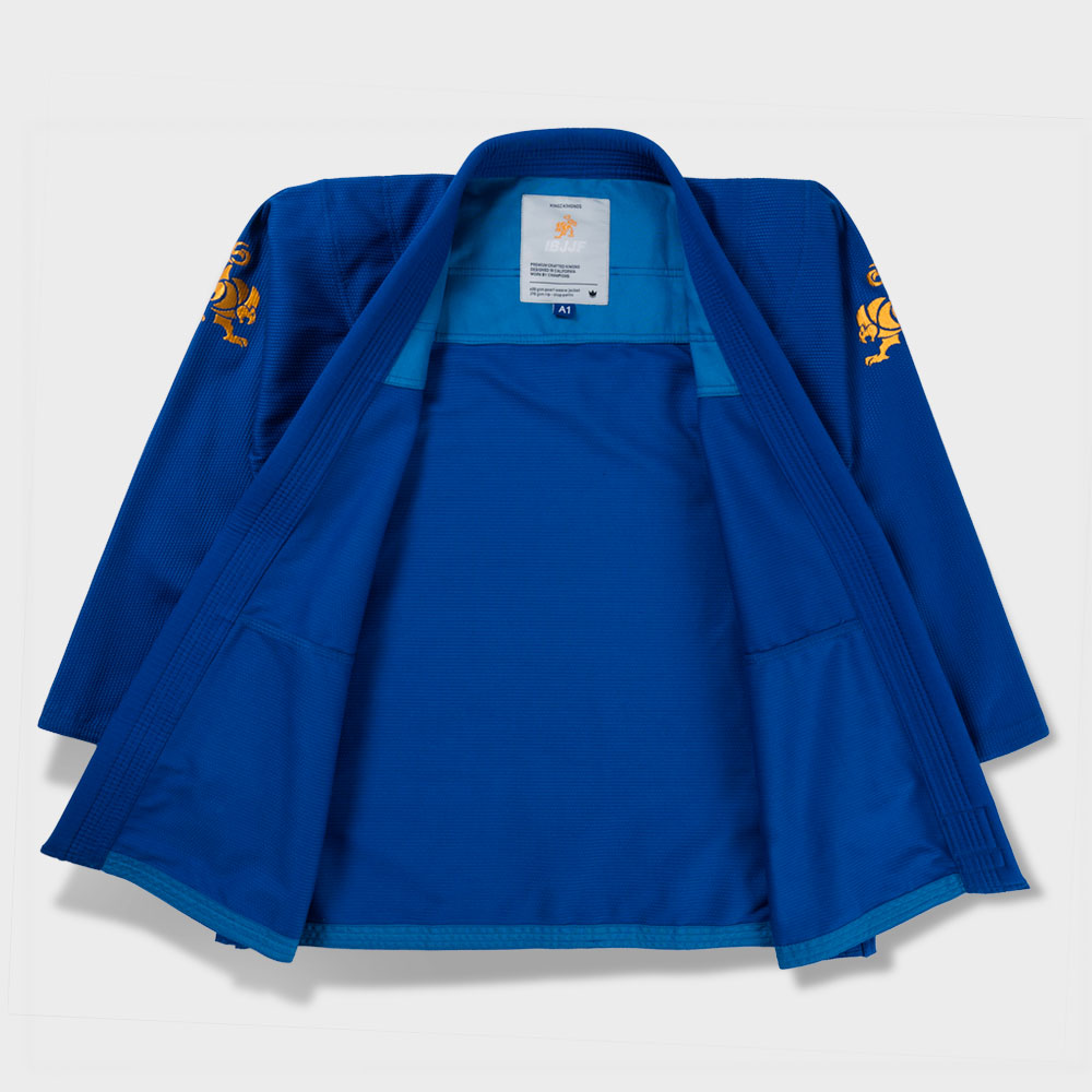 KINGZ x IBJJF Official Gi – Blue - Image 2