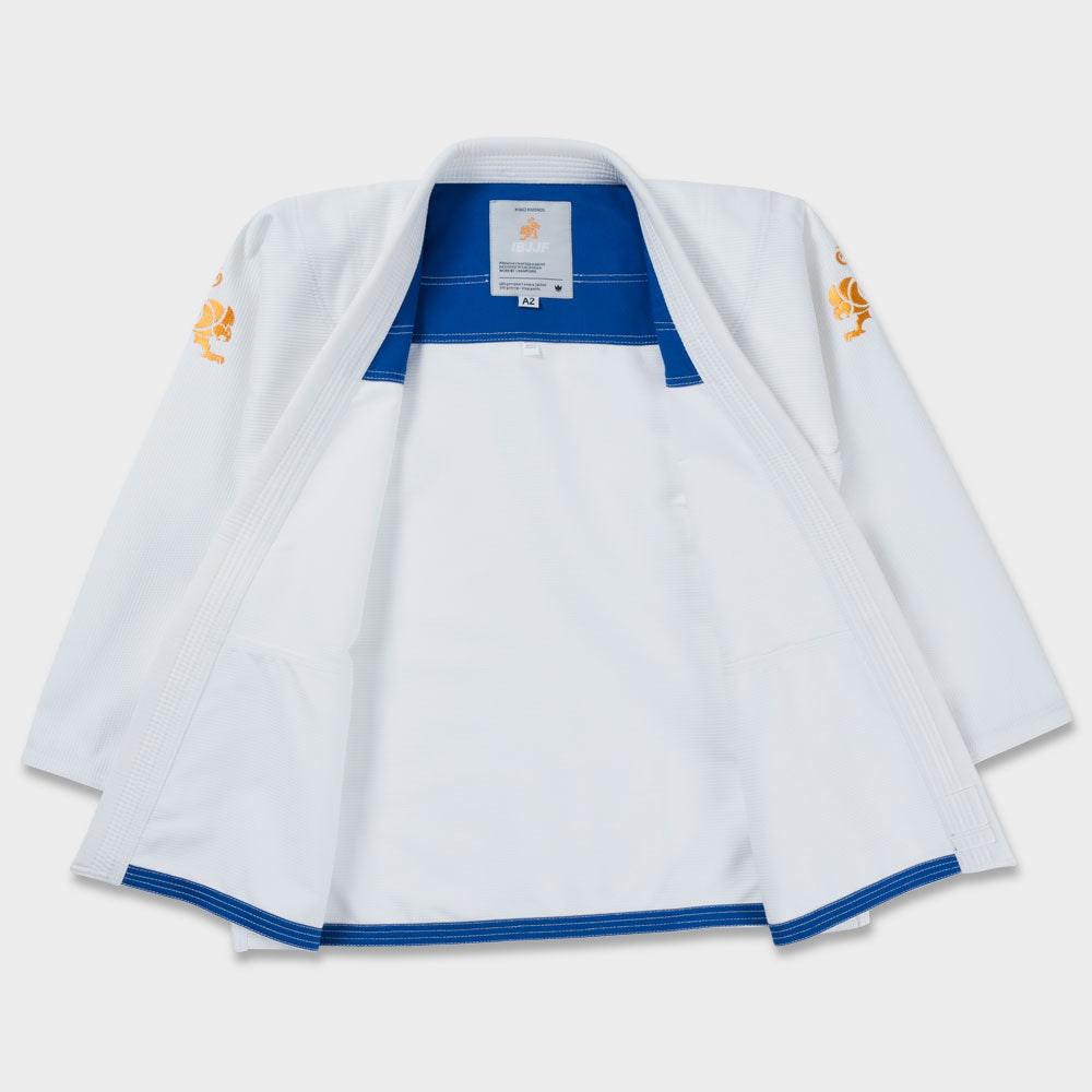 Kingz x IBJJF Official Gi – White - Image 2