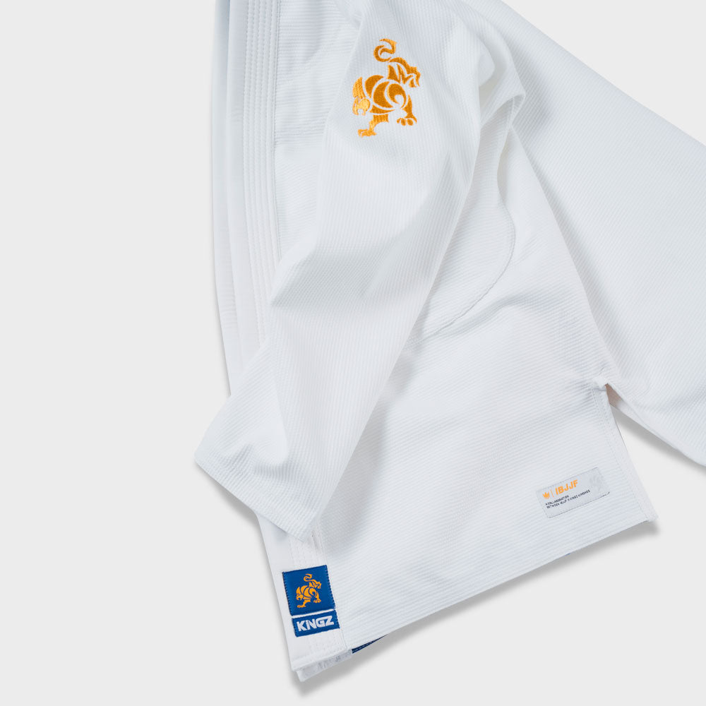 Kingz x IBJJF Official Gi – White - Image 7