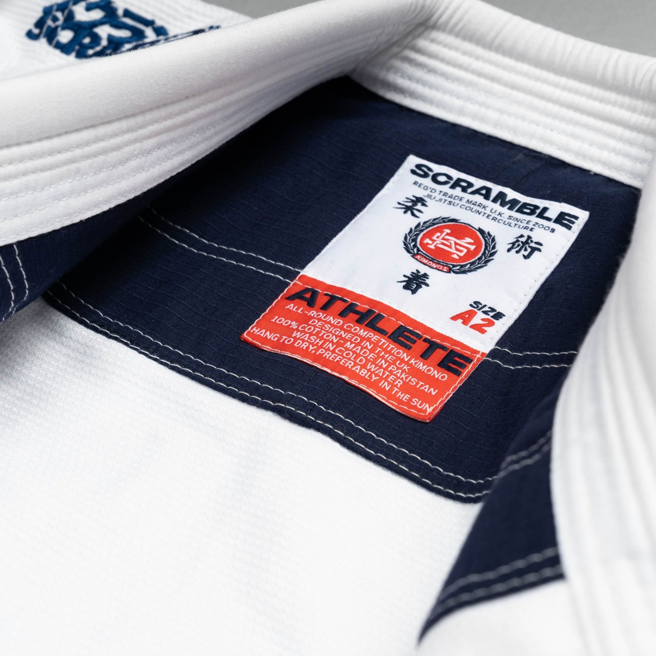 SCRAMBLE ATHLETE GI – WHITE - Image 8