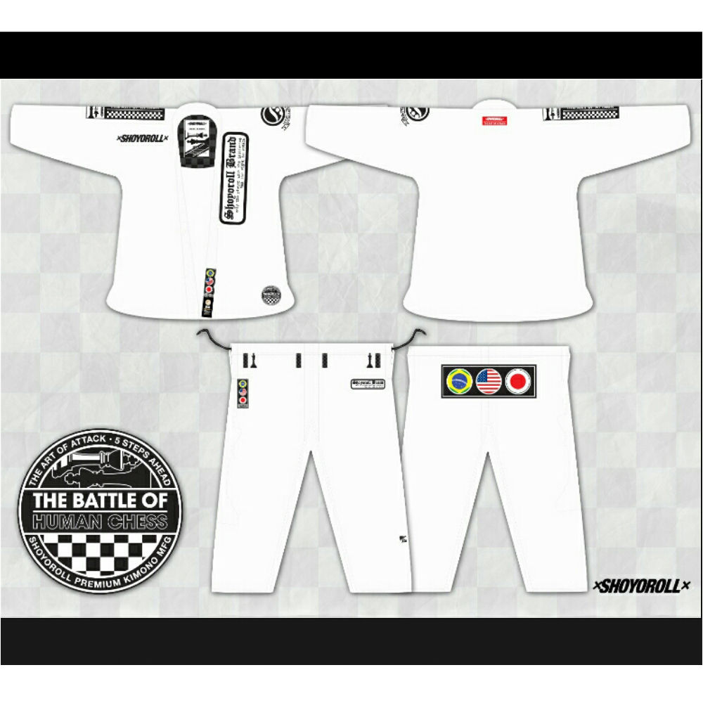 Shoyoroll Leo White Batch 37 ***Brand New*** gi bjj kimono syr