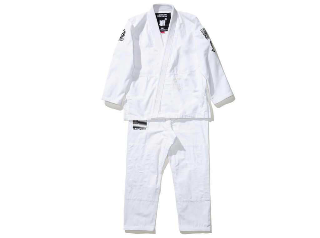 UNDEFEATED X SHOYOROLL SYR BATCH #61 WHITE GI BJJ JIU JITSU KIMONO UNDFTD NEW