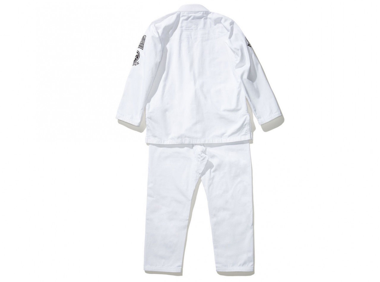 UNDEFEATED X SHOYOROLL SYR BATCH #61 WHITE GI BJJ JIU JITSU KIMONO UNDFTD NEW - Image 3