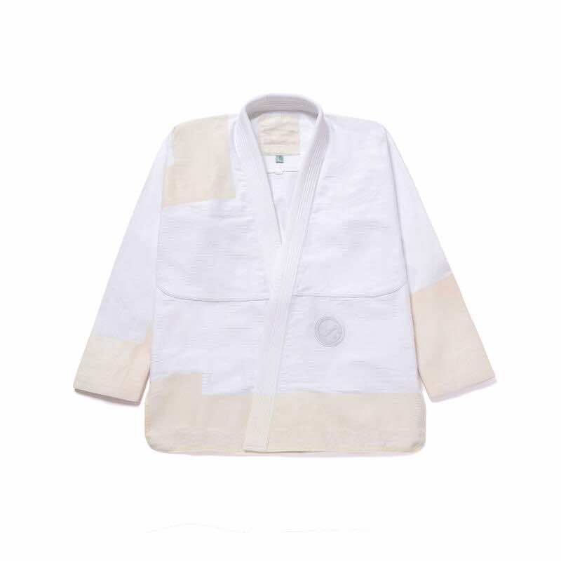 Blocked Out Kimono (White)
