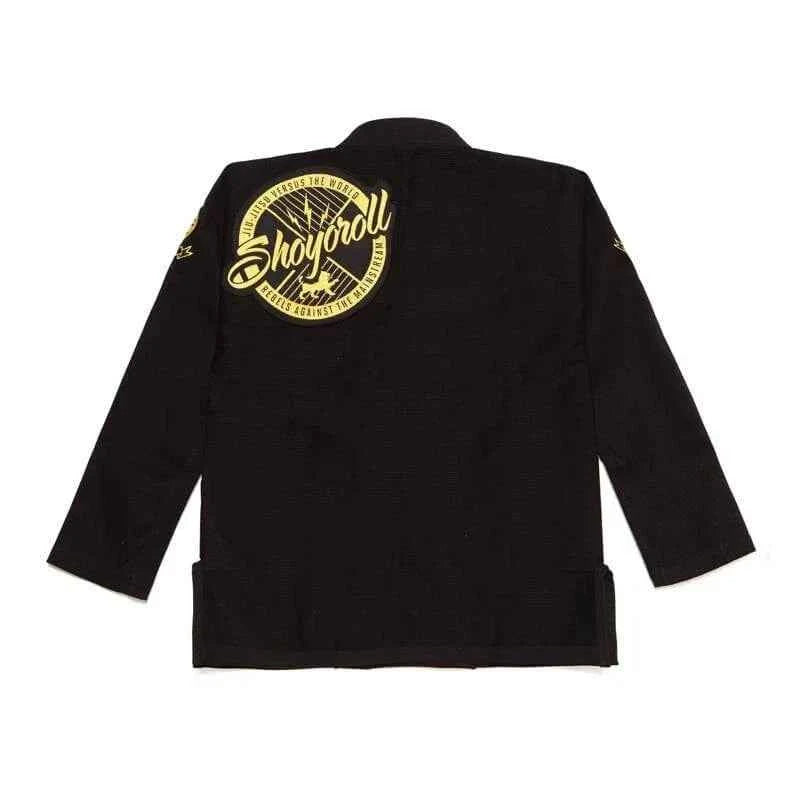 Premium Shoyoroll Batch 103 Metallic Competitor Gold Black BJJ Gi - Image 2