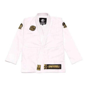 Shoyoroll Batch 103 Metallic Competitor Gold White BJJ Gi