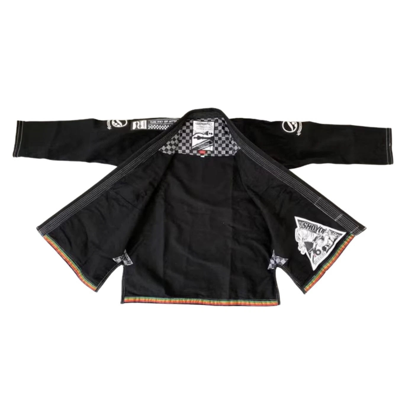 Shoyoroll Batch #37: Human Chess Black – Premium BJJ Gi - Image 2