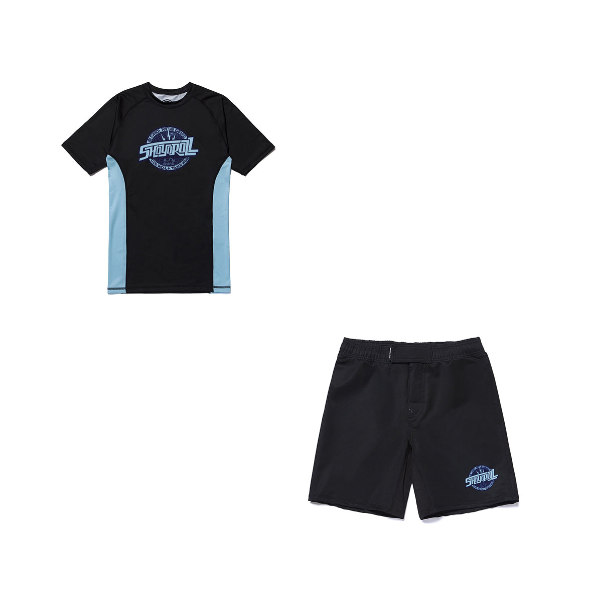 Shoyoroll Carolina Competitor Rash Guard & Shorts – BJJ Performance Gear