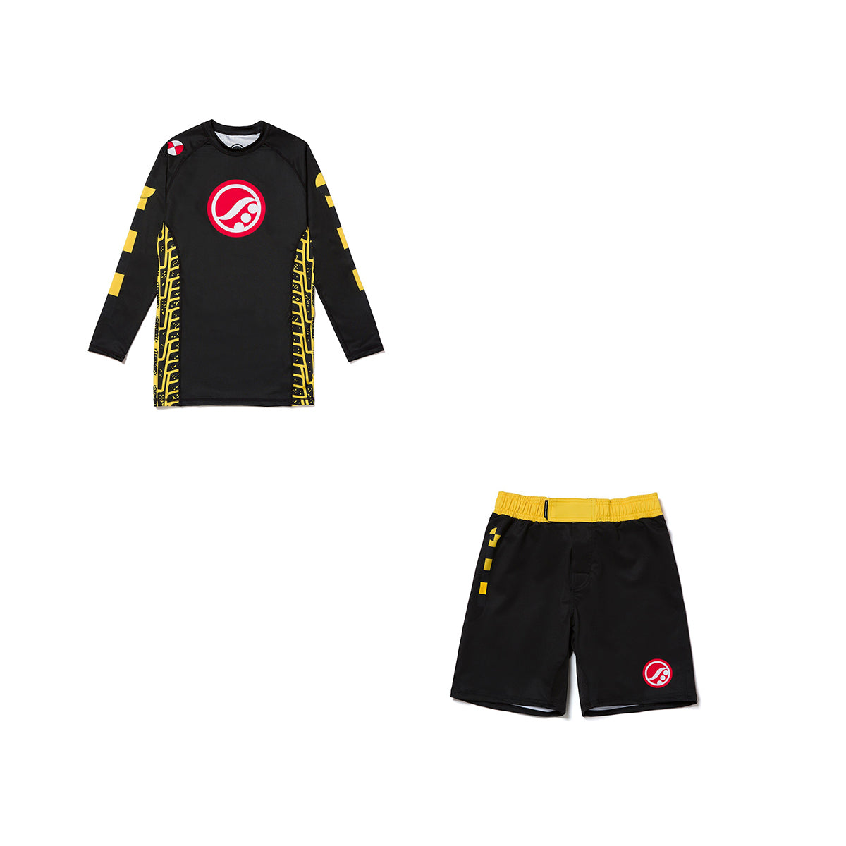 Shoyoroll Batch #133 High Impact Rash Guard and Shorts | Premium BJJ No-Gi Set