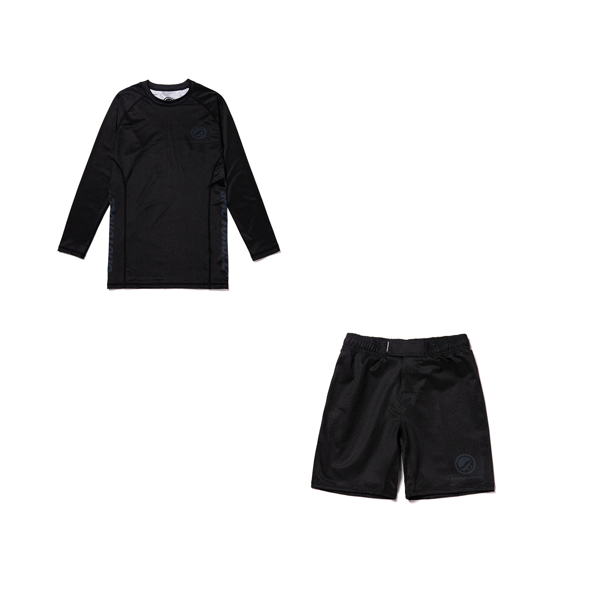 Shoyoroll Batch #132 Geometric Rash Guard and Shorts | Premium BJJ No-Gi Set