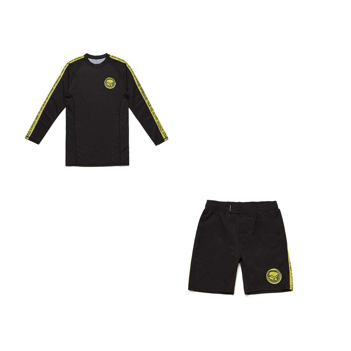 Shoyoroll Batch #112 Vital Principles Rash Guard and Shorts | BJJ No-Gi Set - Image 2