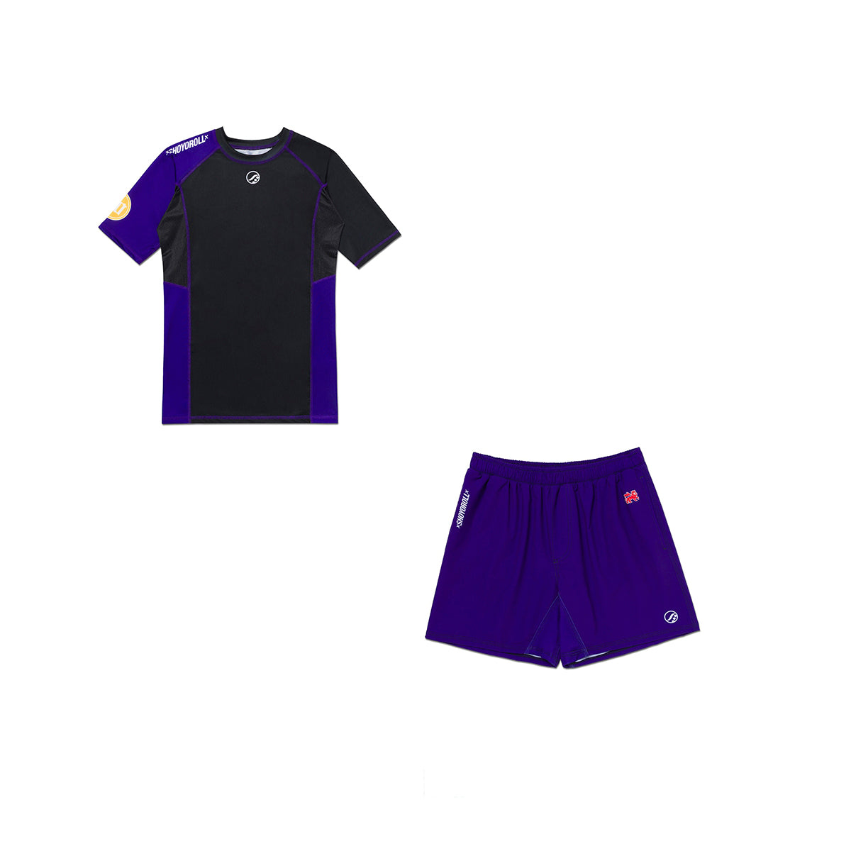 Shoyoroll Comp Standard 25.3 Rash Guard and Shorts Premium BJJ No-Gi Set - Image 3