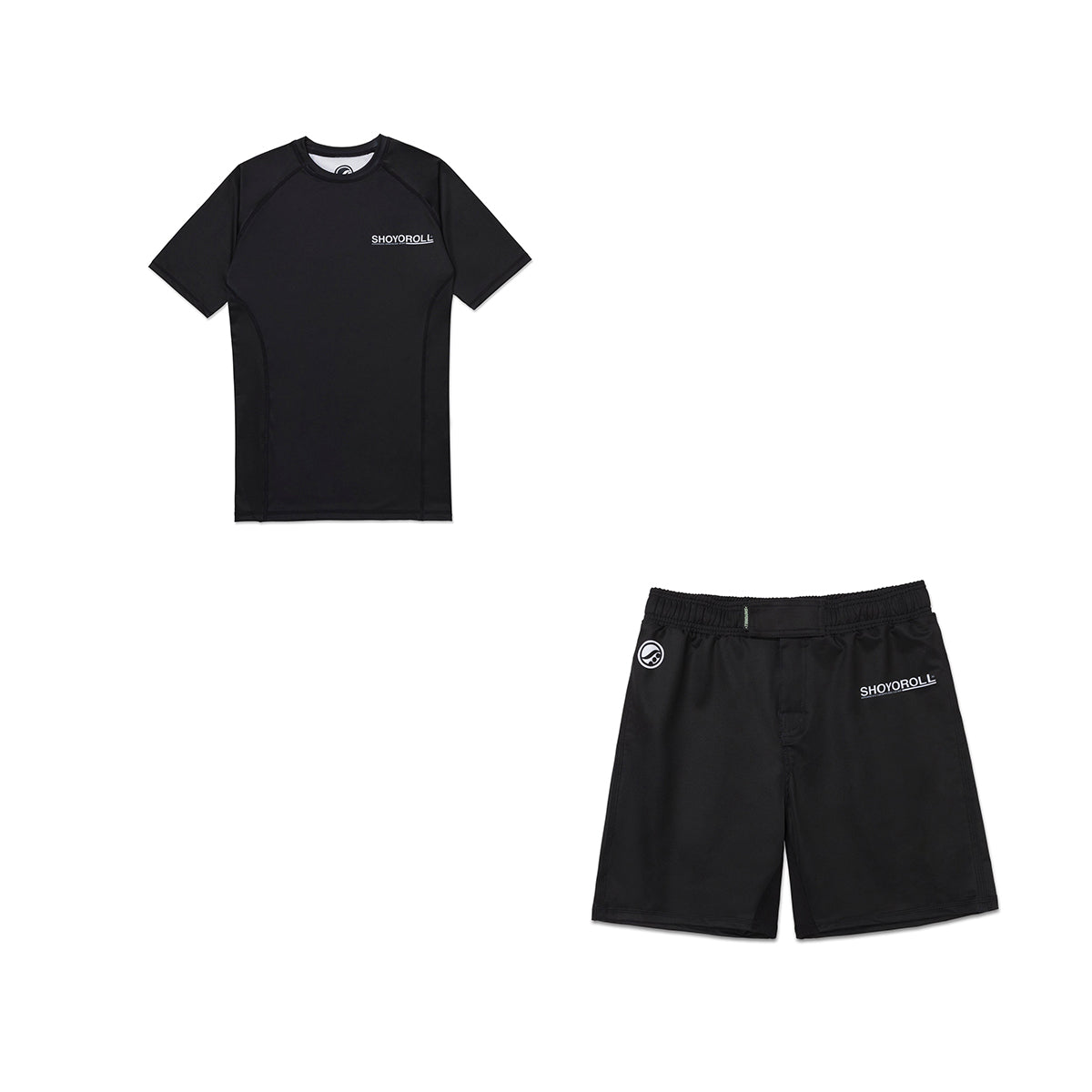 Shoyoroll Comp Standard 24.2 Rash Guard and Shorts Set – Premium BJJ No-Gi Competition Gear